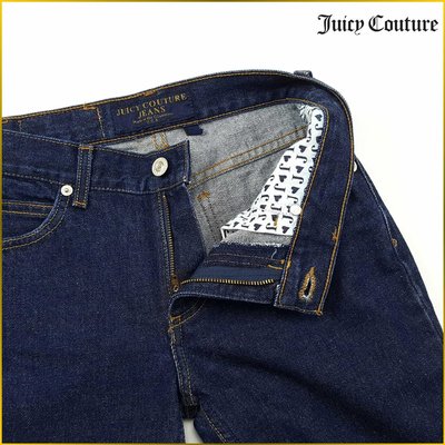 日本二手衣 JUICY COUTURE 近新品 直筒牛仔褲 女 25腰 美國製️ JEANS 阿美咔嘰牛仔褲 A678J