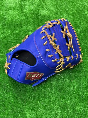 棒球世界全新ZETT36213系列硬式棒球專用一壘手手套特價寶藍色(BPGT-36213)