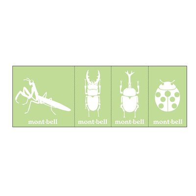 【mont-bell】1124646 背包轉印貼紙 Bag Sticker 昆蟲貼紙