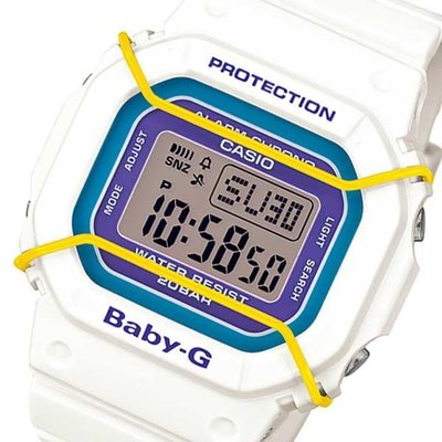 CASIO 手錶公司貨 BABY-G錶盤採用經典的防撞設計BGD-501-7 B 耐衝擊構造