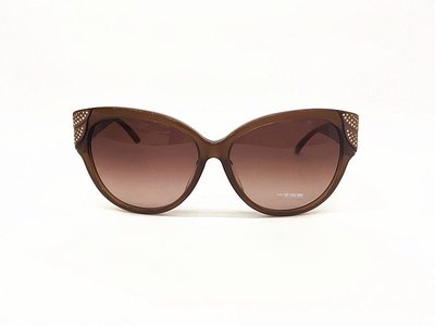 二手旗艦 Dior 焦糖色 膠框 鑲水晶 太陽眼鏡 (公益店)04502