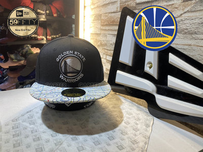 New Era x NBA Golden State Warriors 59Fifty 美國職籃金州勇士線條全封帽