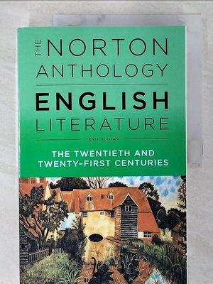 【書寶二手書T1／文學_EGI】The Norton Anthology of English Literature綠色封面
