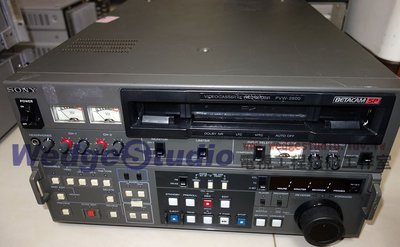 [WedgeStudio] SONY PVW-2800 Betacam SP 錄放影機 剪接機
