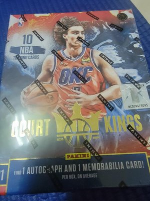 Court Kings Basketball Hobby Box球場之王 籃球盒卡