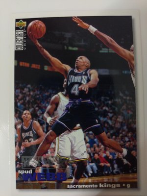 1995 1996 Upper Deck Spud Webb Collectors Choice Basketball Card #44
