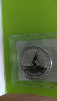 2014加拿大銀幣$20