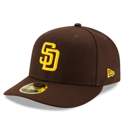 【PD帽饰】New Era MLB 聖地牙哥教士 經典款 59FIFTY Low Profile 低帽身球員帽
