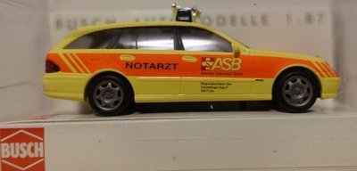 傑仲 博蘭 公司貨 BUSCH Emergency Vehicle-ASB Notarzt 49452 HO