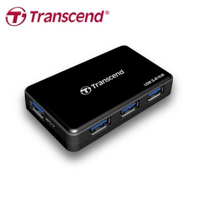 【保固公司貨】Transcend 創見 極速 USB 3.0 4埠 HUB 集線器 (TS-HUB3K)