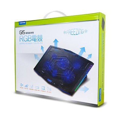 車庫 逸盛科技 ESENSE G15 RGB 電競筆電散熱墊 22-WRG015 BK 促銷商品