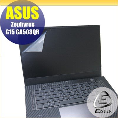 ASUS ROG Zephyrus G15 GA503 GA503QR 靜電式筆電LCD液晶螢幕貼 (可選鏡面或霧面)