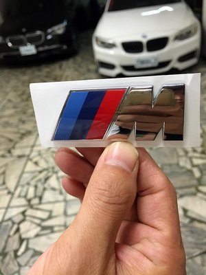 BMW  M字樣標誌MARK  BMW M Power 葉子板 尺寸最小 F20 F22 F30 F31 F34 F36