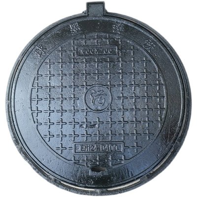 球墨鑄鐵井蓋圓形方形雨水污水溝蓋板套篦電力防臭防沉降排水~特價