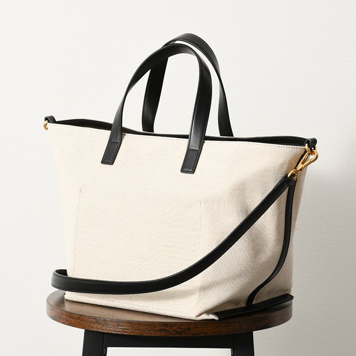 黑五限定預購】22秋冬正品JIL SANDER Wander tote bag 米白色帆布托特