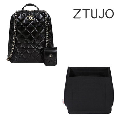 內袋 包枕 包撐 【ZTUJO】適用于香奈兒Chanel22A貝殼雙肩包內膽包英國毛氈收納包