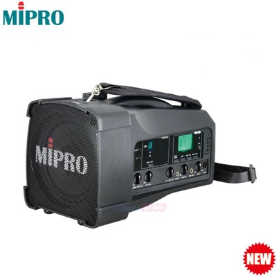 【紘普】 Mipro嘉強MA-100無線擴音器 迷你大聲公 手握式無線/領夾式/頭戴式麥克風可選