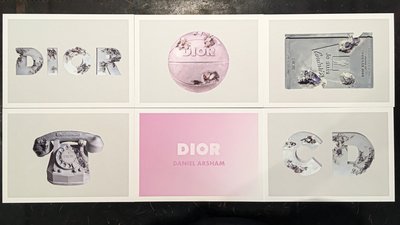 Daniel Arsham Dior vip 明信片 一套6張