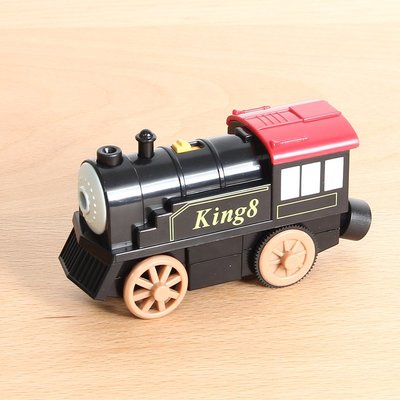 玩具火車 電動火車玩具軌道車兼容木質米兔木頭brio小米木制鐵軌兒童玩具男