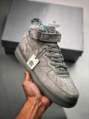 Air Force 1 MID x Reigning Champ衛冕冠軍聯名款 空軍中統鞋