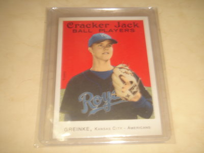 美國職棒 Royals Zack Greinke 2004 Topps Cracker Jack #196 球員卡