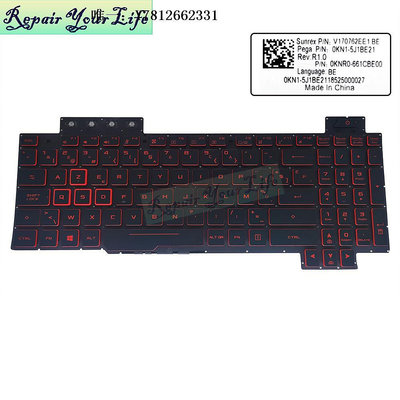 電腦零件ASUS華碩 FX80GE FZ80G ZX80G FX86/S/F FX504 FX505鍵盤BE CS GK