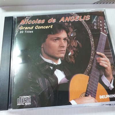 安吉利斯尼古拉士NICOLAS DE ANGELIS吉他浪漫精選1cd20首金曲含愛的羅曼史等經典法銀圈早期版極新