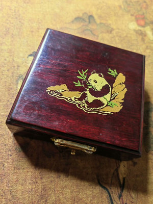【金銀幣空盒】1991年1盎司熊貓銀幣原盒 老盒 空盒 外盒
