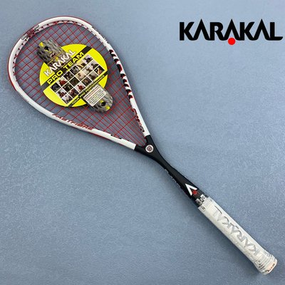 KARAKAL卡拉卡爾S-100全碳素100g超輕專業訓練壁球拍男女同款