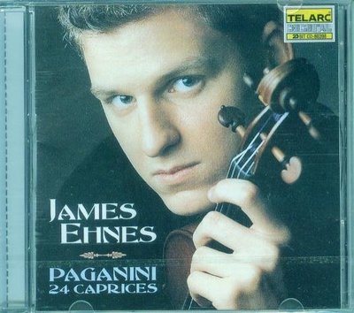 音樂居士新店#PAGANINI 24 Caprices 帕格尼尼：24首隨想曲 詹姆斯海涅斯演奏#CD專輯