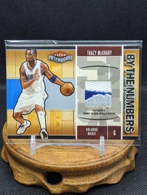 Logoman 2003-04 Fleer Patchworks By the Numbers Patch Tracy McGrady 實戰球衣限量100張