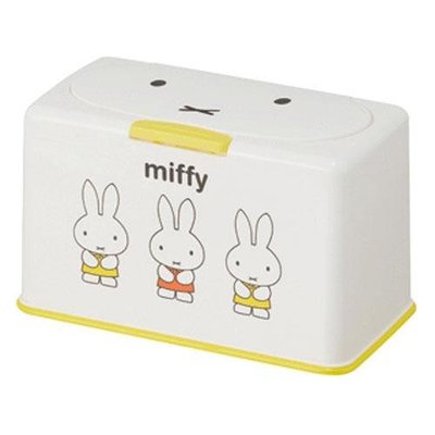 【東京速購】日本代購 Skater Miffy 米飛兔口罩收納盒 口罩盒 可收納60片 彈簧設計 收納盒