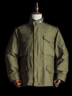 紅風美式復古M65夾克OG107美軍版野戰工裝連帽外套男戰地風衣