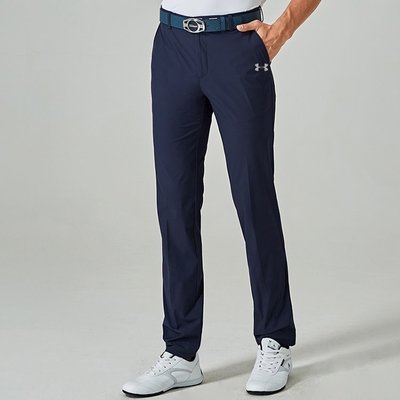 促銷打折 高爾夫ua高爾夫長褲男春夏 薄款速乾免燙褲子男裝運動彈力球褲Golf服裝