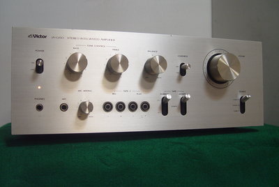 真善美音響維修買賣=日本VICTOR JA-G150綜合擴大機 功能正常 品相佳 黑膠輸入