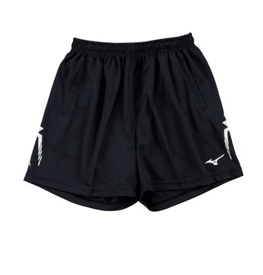 MIZUNO 美津濃 男 排球褲 短版口袋 V2TB2A1809  黑色運動褲 桌球 羽球 熱賣