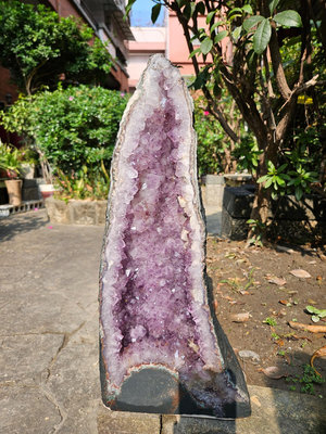 禾築晶坊-天然巴西紫晶洞 重：約12.2kg