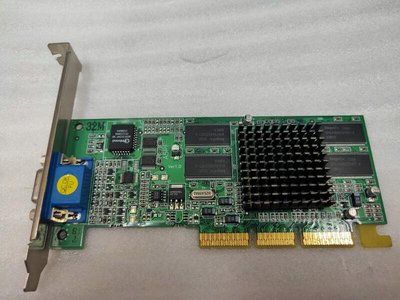 【電腦零件補給站】ATi Rage128 Pro 32MB AGP 4X VGA 顯示卡