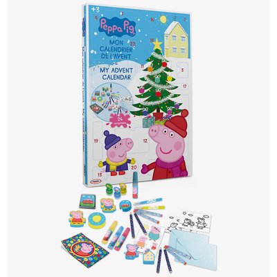 粉紅豬小妹 2021 聖誕倒數月曆 文具組 聖誕月曆 倒數月曆 小豬佩琪 英國代購
