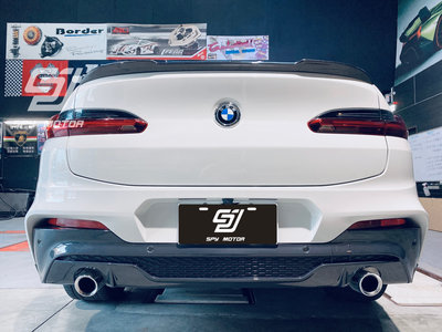 【SPY MOTOR】BMW G02 X4 碳纖維尾翼 擾流尾翼