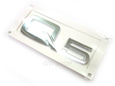 GTI SHOP - Audi 原廠 Q5 後 行李箱 標誌