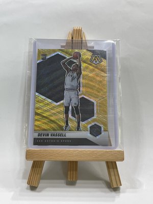 2020-21 Mosaic Devin Vassell Gold Wave RC #221