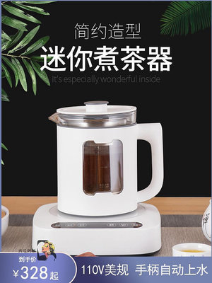 110V燒水壺全自動上水電熱蒸煮茶器多功能家用桌面式泡茶專用茶壺-西瓜鈣奶