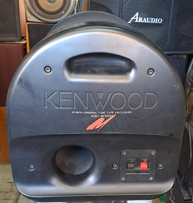 KENWOOD建伍車用10英吋低音喇叭 KSC-W1000