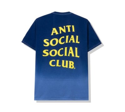 【日貨代購CITY】2020AW ASSC ANTI SOCIAL CLUB Gone Blue Tee 短T 現貨
