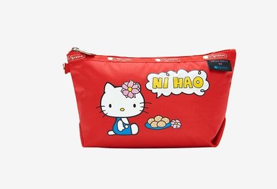 ♥ 小花日韓雜貨 ♥ -- 2019 新款Lesportsac Hello Kitty 聯名款化妝包手拿包零錢包手機包