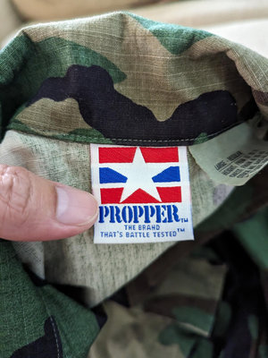 PROPPER 美軍公發醫護兵迷彩外套 生存遊戲外套 海軍陸戰隊軍外套 XL號 大尺寸 大尺碼