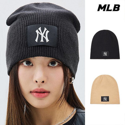 MLB 針織毛帽 紐約洋基隊 (3ABNL0536-兩色任選)