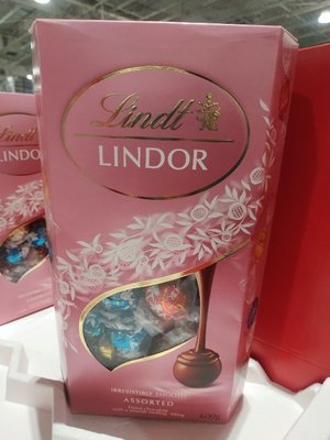 LINDT 瑞士蓮綜合巧克力粉紅限定版