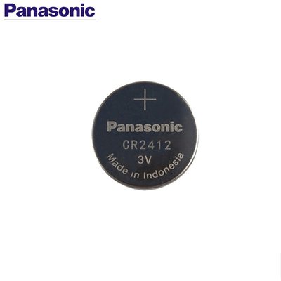 Panasonic CR2412 電池 遙控器電池 鈕扣電池 水銀電池(工廠版環保包)